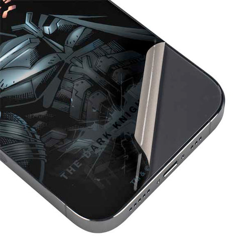 DC Comics Batman The Dark Knight Comic Art iPhone 16e Skin